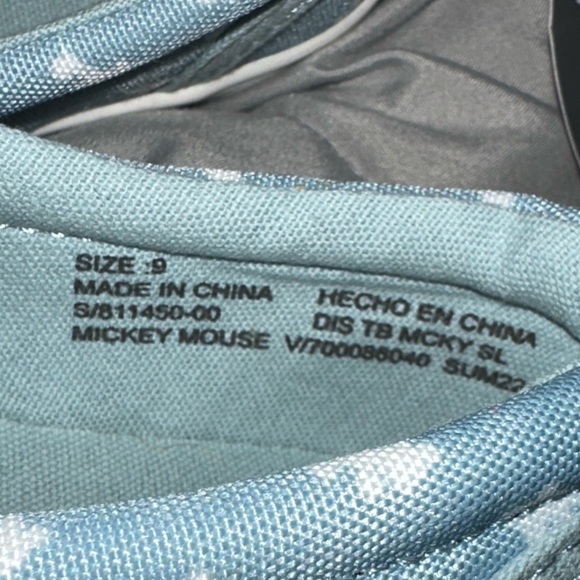 Disney Mickey Mouse Slip On Toddler Shoes Baby Gap NWT - Picture 4 of 4